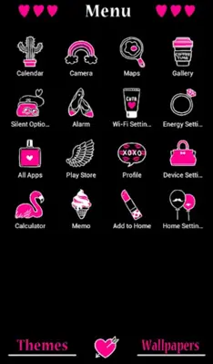 Infinite Love Black x Pink android App screenshot 2